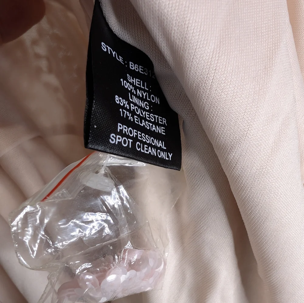 Parker Black Hannah Embellished Mini In Blush - Picture 7 of 8